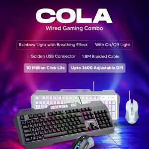 Gaming Keyboard and Mouse Combo