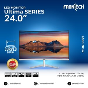 FRONTECH 24" CURVED MONITOR