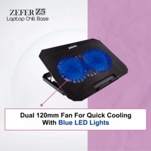 Laptop Cooling Base Fan Zebion Zefer Z25