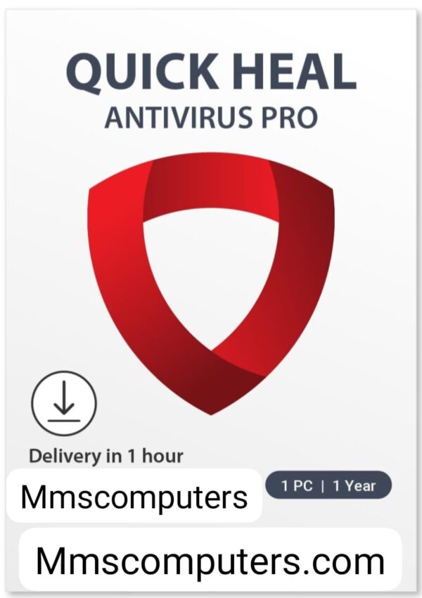 Quick heal Antivirus Pro 1 User 1 Year