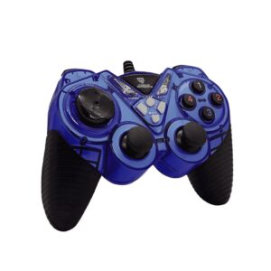 GP02 Wired USB Gamepad Dual Shock Vibration Controller Coconut